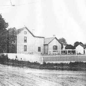Wentz farm buildings on the Gettysburg battlefield